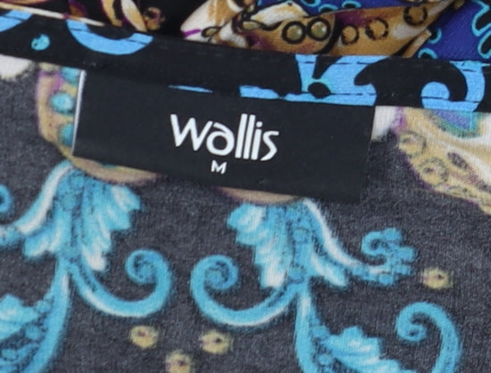Wallis Women's Multicoloured Paisley Shift Dress Size 14