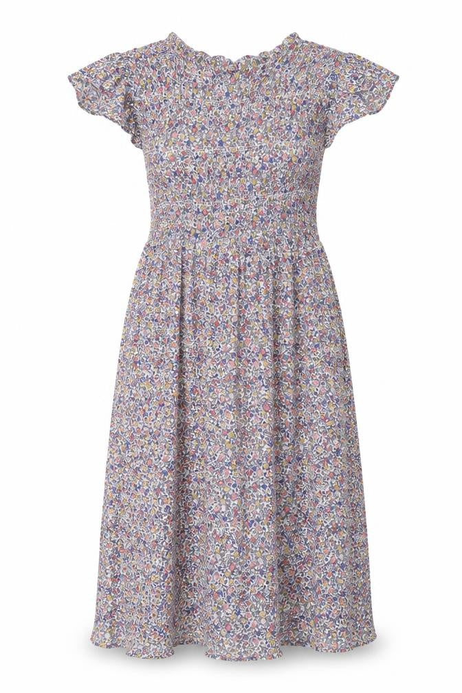 Jeff&Co Women’s Multicoloured Floral Fit & Flare Dress Size 10