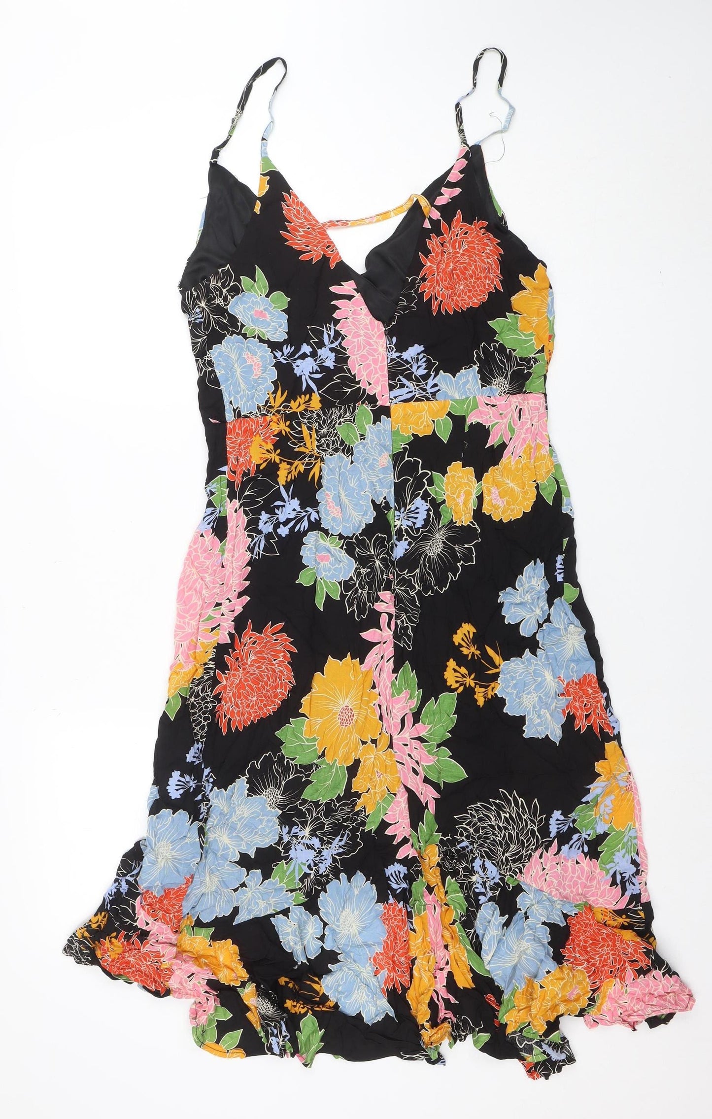 Sweewë Paris Women's Multicoloured Floral Viscose Camisole Top Size S