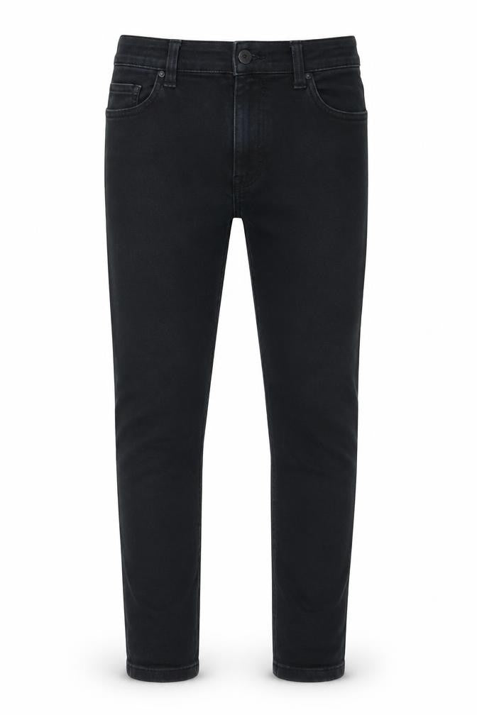 Denim Co. Men's Black Skinny Jeans W30 L30 Slim Fit Denim