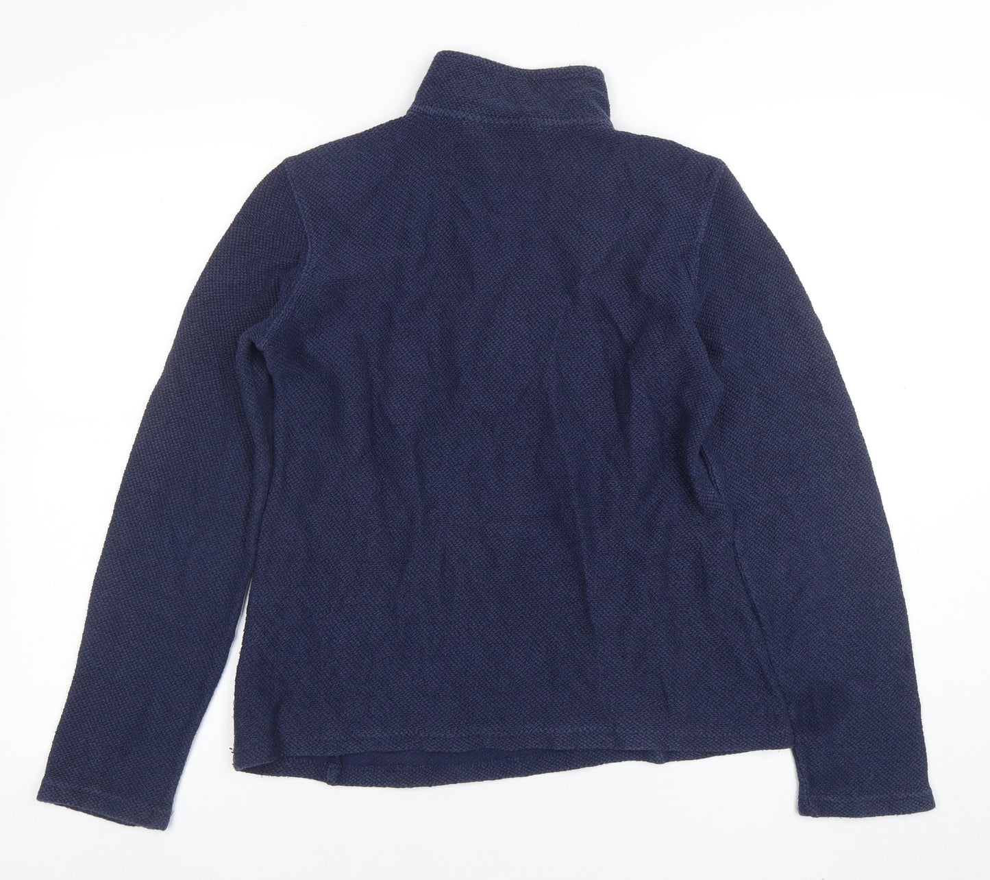 Mountain Warehouse Women Navy 1/2 Zip Pullover Fleece Size 10