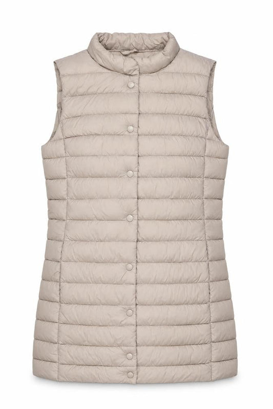 Dunnes Stores Women’s Beige Quilted Puffer Waistcoat S