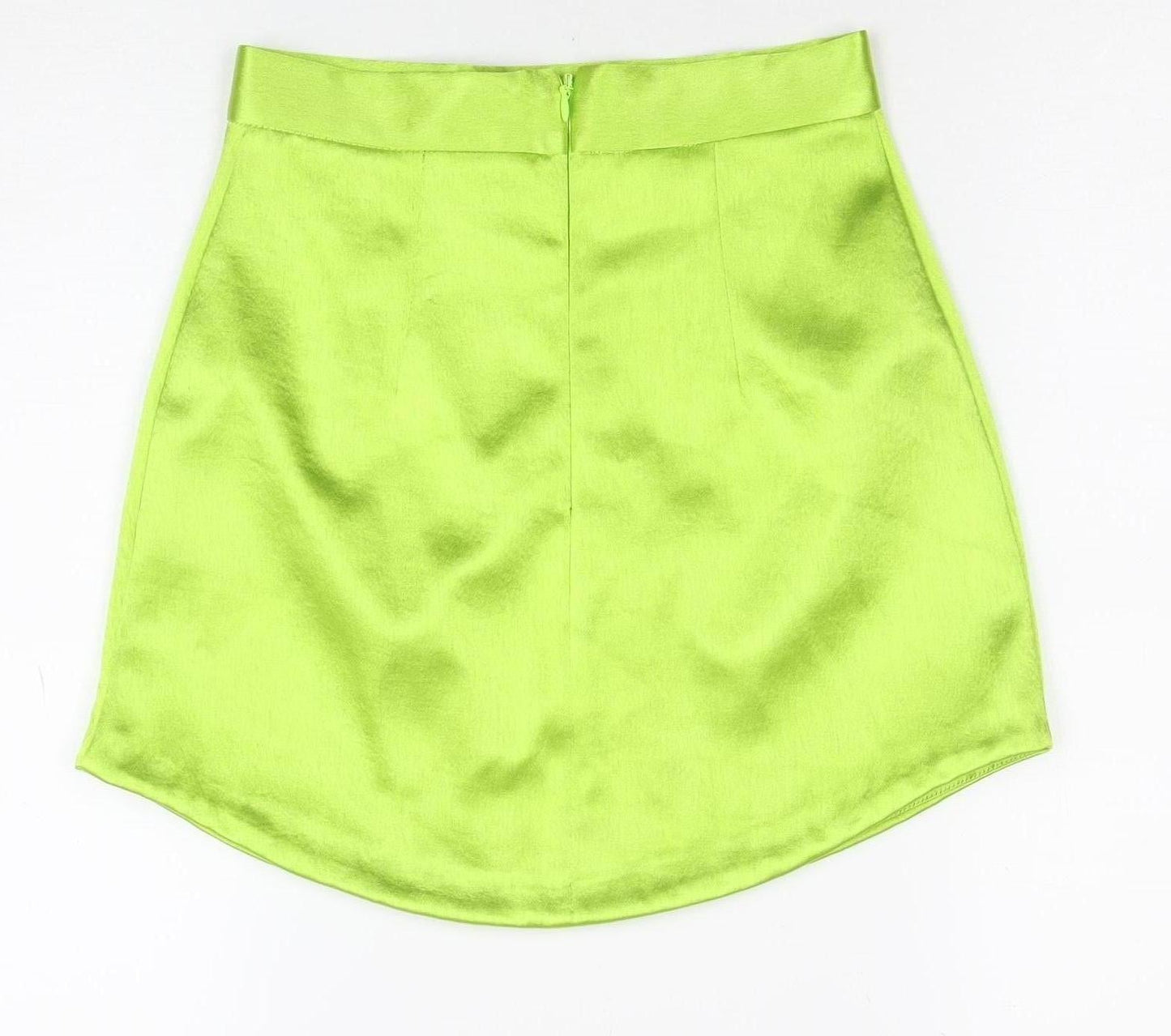 River Island Women’s Green Satin Mini Skirt Set UK 6