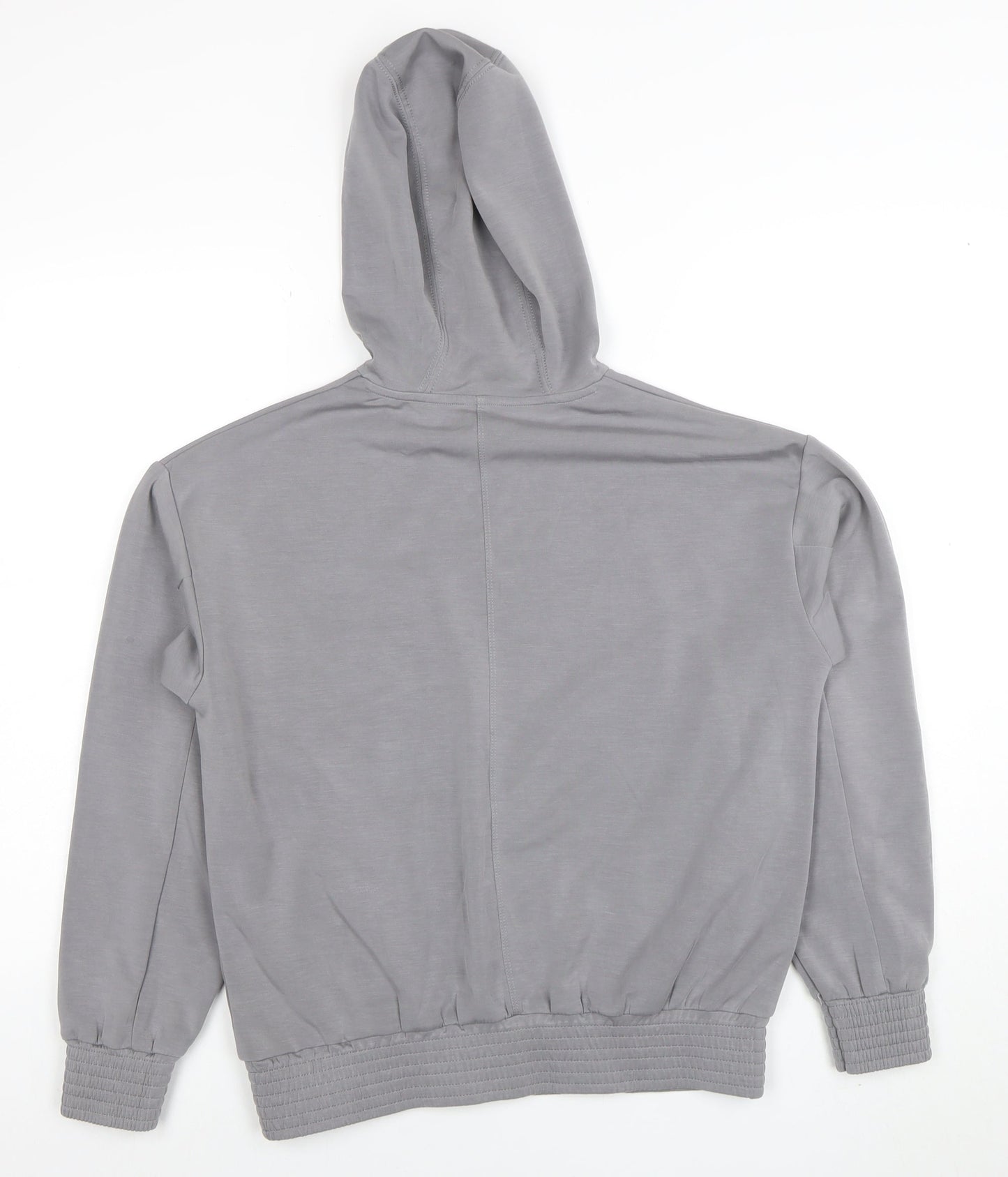Dunnes Stores Womens Grey Pullover Hoodie Small Cotton Blend