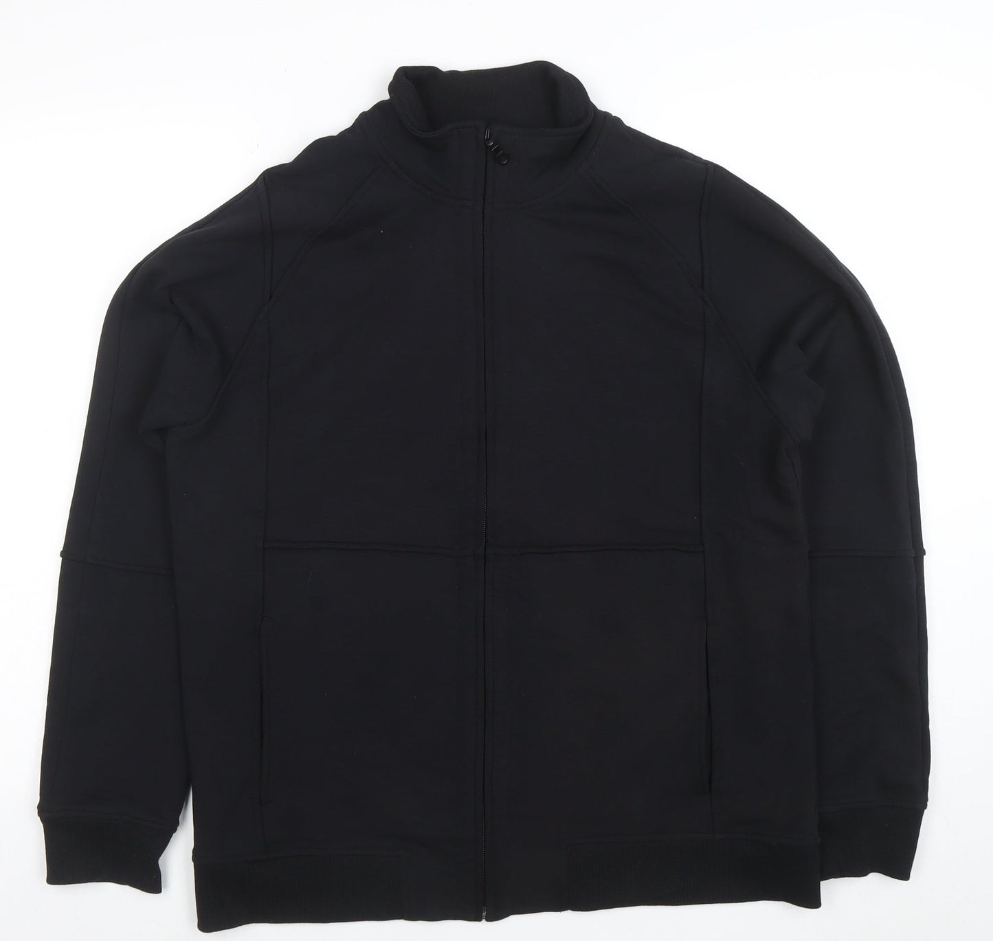 Next Men’s Black Full Zip Sweatshirt Medium Regular Fit