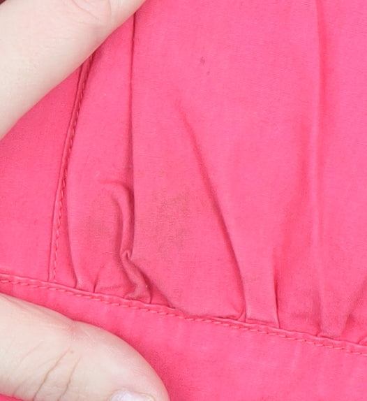 Marks and Spencer Women’s Pink Cotton Anorak Jacket Size 14