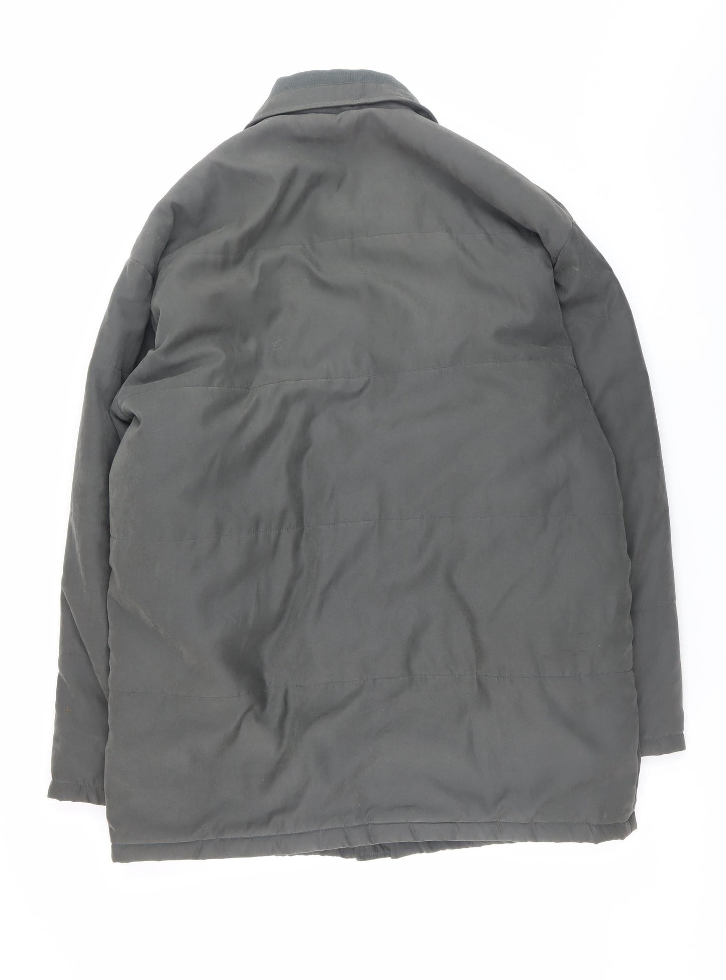 Aldon Womens Grey Puffer Jacket S Mid-Length Polyester Coat