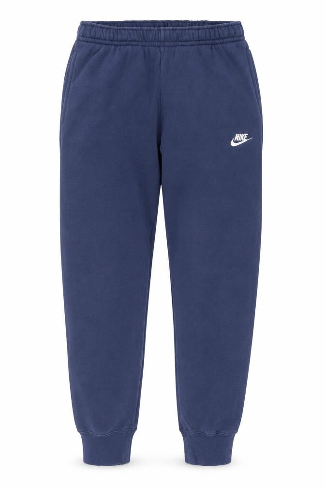 Nike Men's Blue Jogger Sweatpants Small Regular Fit Fleece Cotton Blend