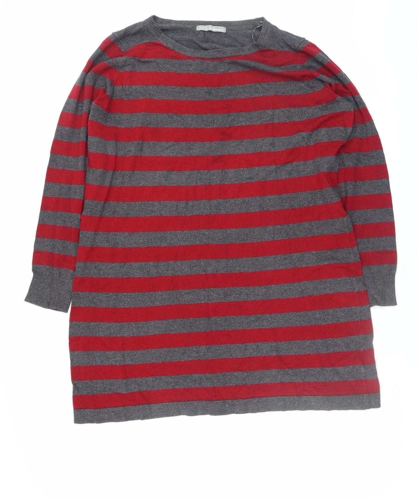 Marks and Spencer Women Multicoloured Size 12 Jumper Dress