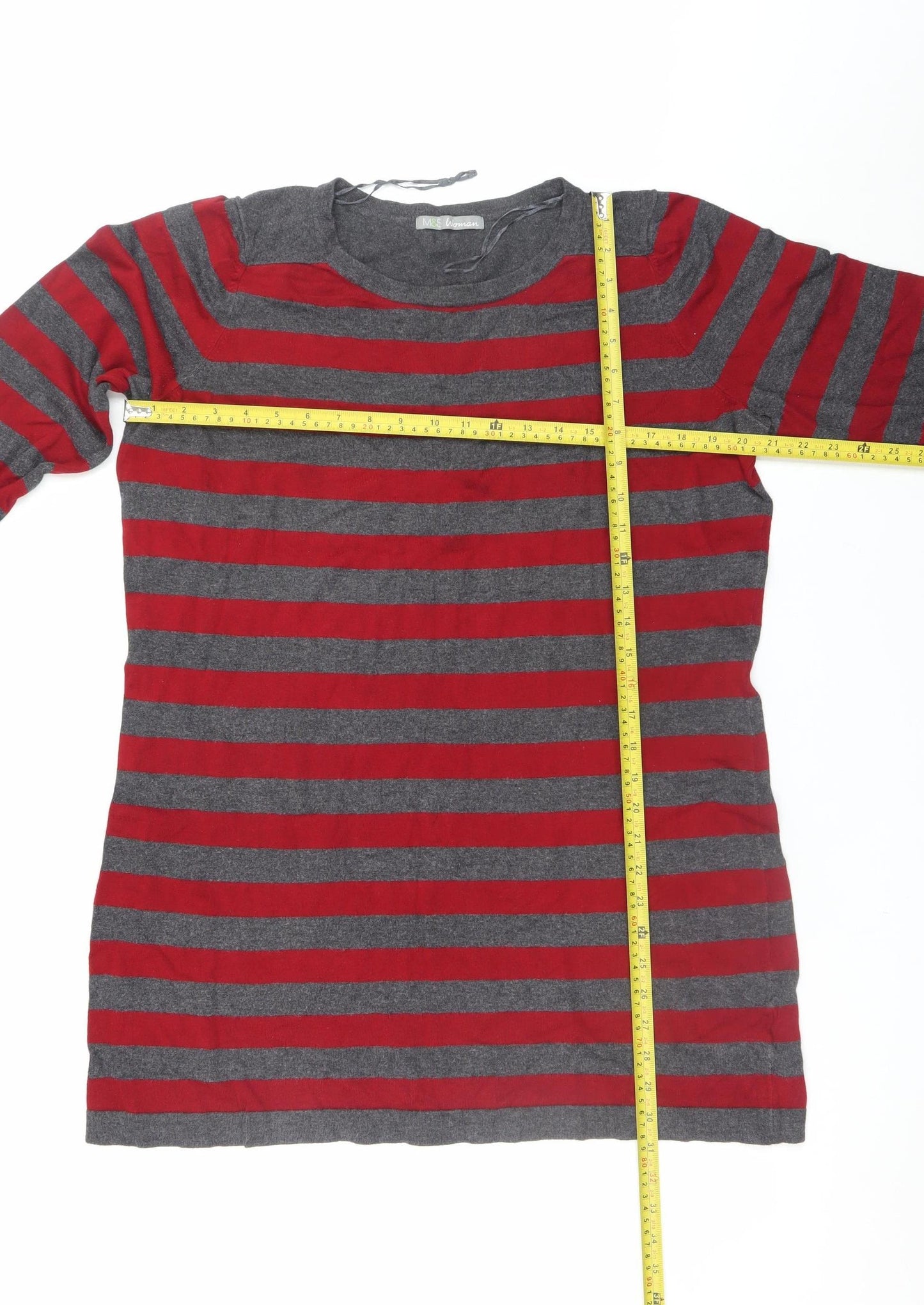 Marks and Spencer Women Multicoloured Size 12 Jumper Dress