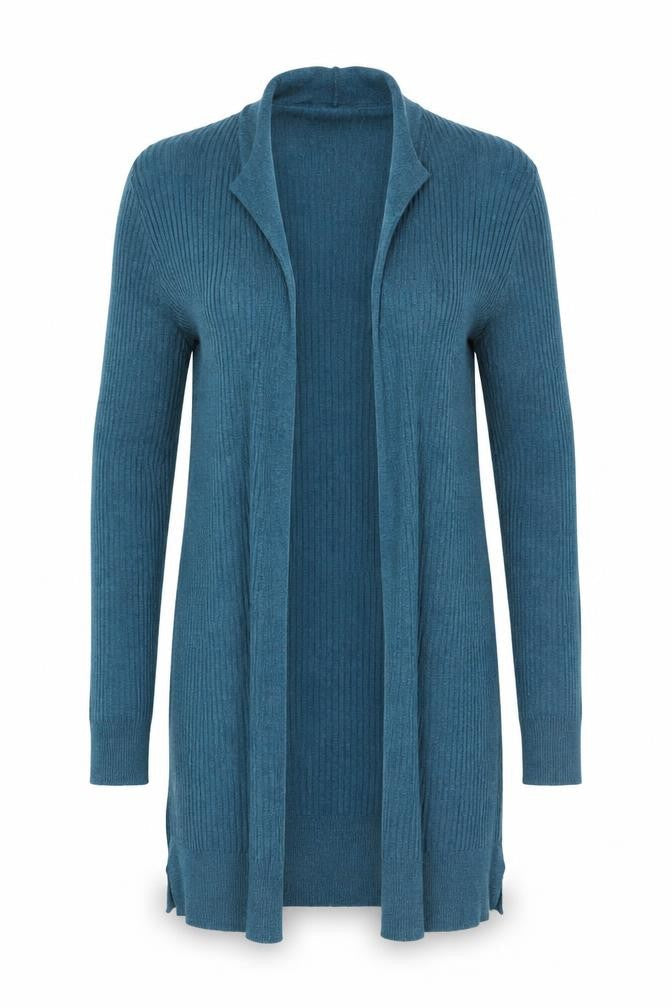 George Women’s Blue Small Open Front Knit Cardigan