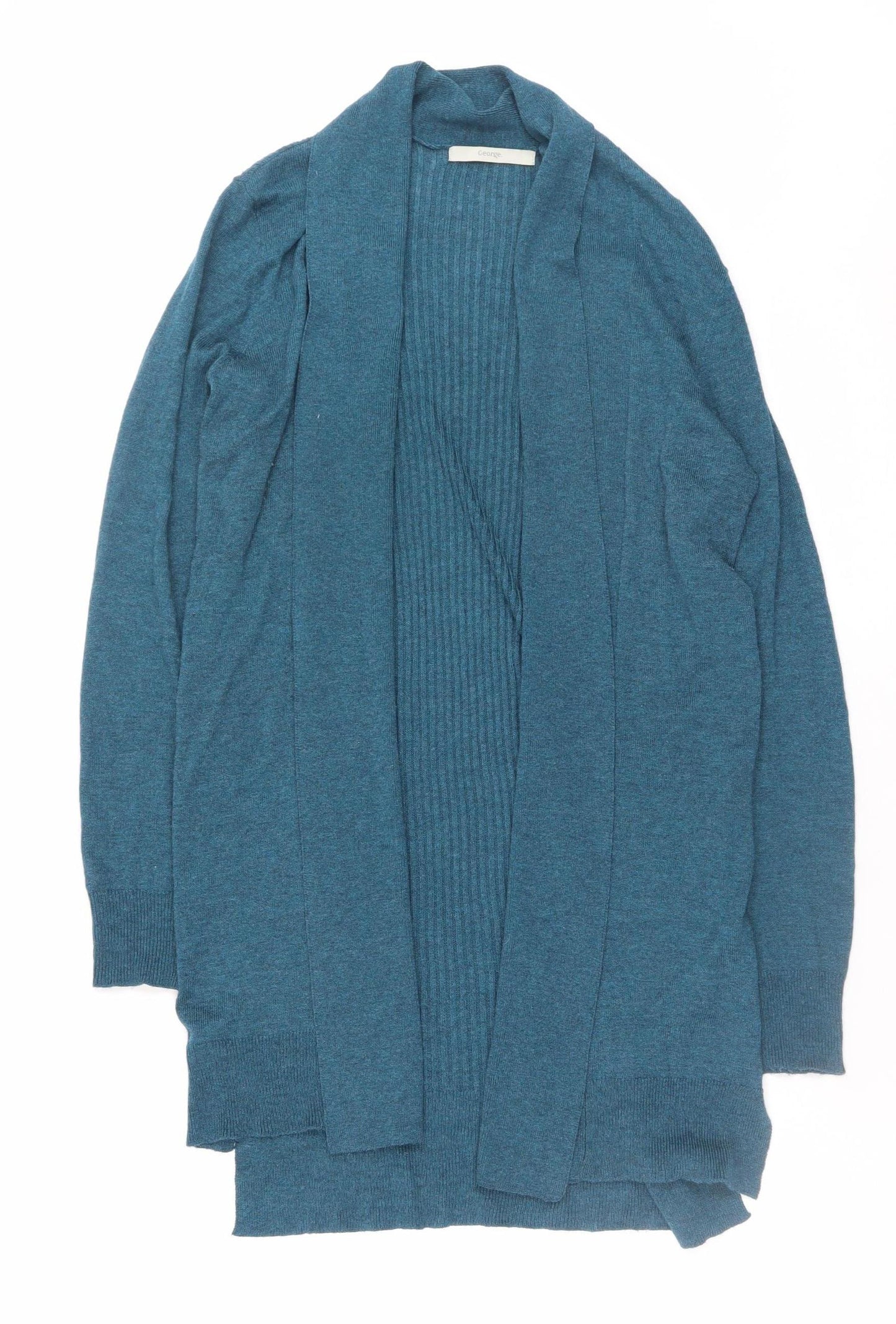 George Women’s Blue Small Open Front Knit Cardigan