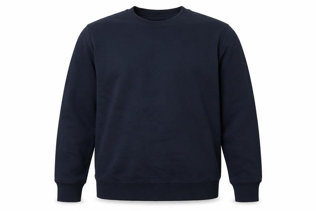 Dunnes Men’s Black Cotton Blend Crew Neck Sweatshirt Size M