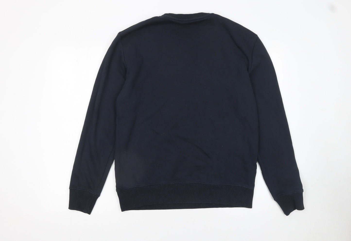 Dunnes Men’s Black Cotton Blend Crew Neck Sweatshirt Size M