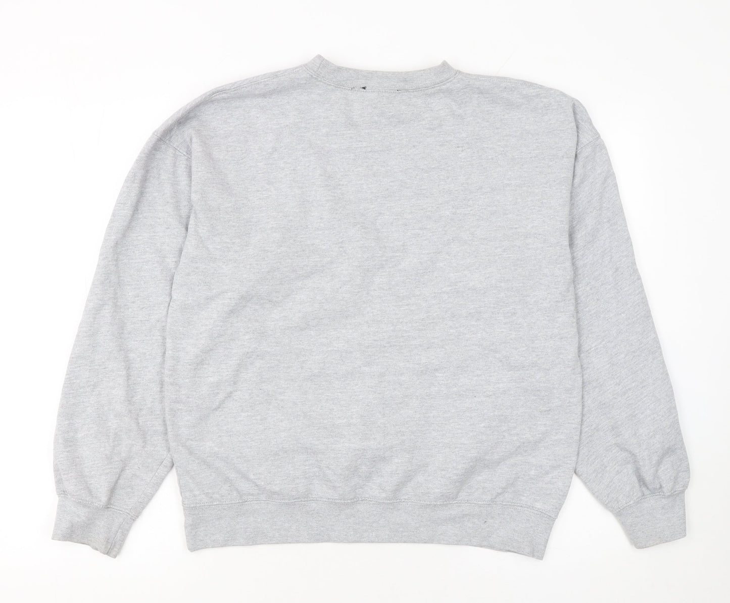 Lipsy Women Grey California Los Angeles Crew Neck Sweatshirt Size S