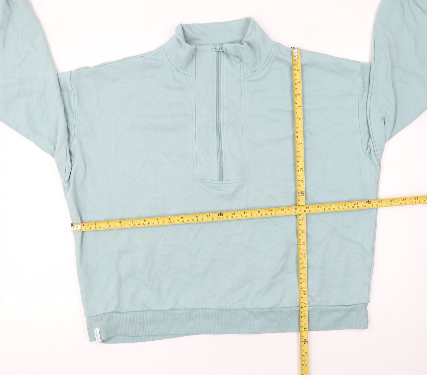 Bekkin Men's Blue 2XL Half Zip Sweatshirt Long Sleeve Regular Fit