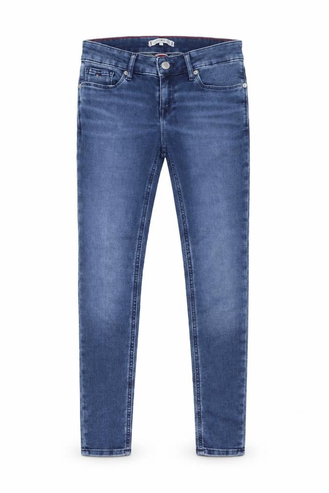 Tommy Hilfiger Boys Blue Skinny Jeans Size 164 Slim Fit Denim
