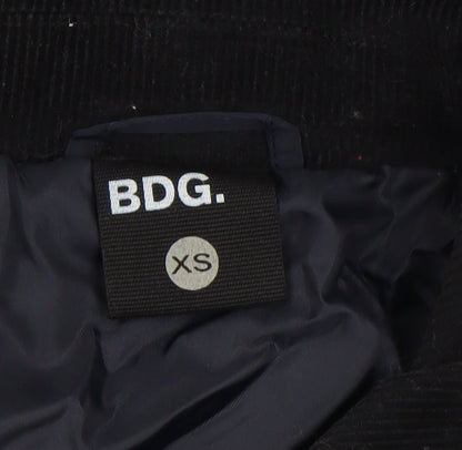Additional view of BDG Men’s Blue Quilted Mid-Length Jacket XS Polyester