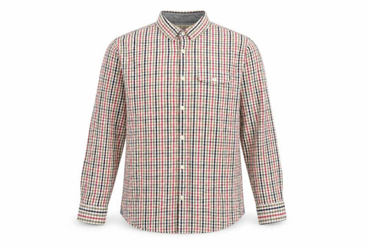 Next Men's Multicoloured Check Cotton Button-Up Shirt M