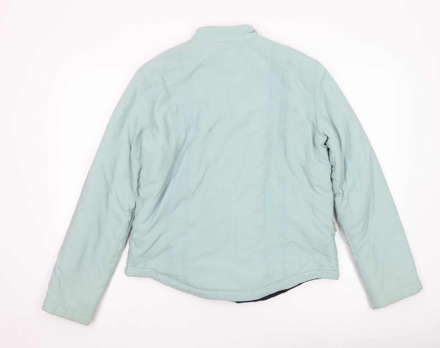 O'Neills Womens Green Size 12 Lined Full Zip Short Jacket