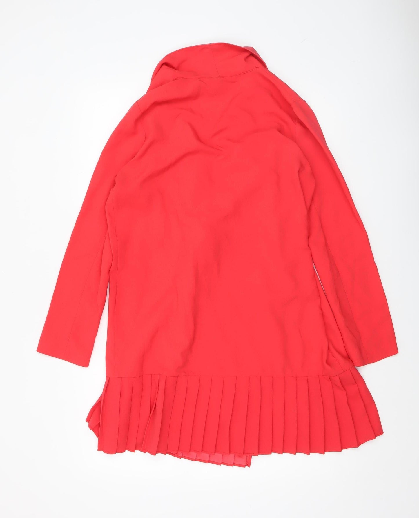 ASOS Womens Red Shawl Lapel Skirt Suit UK 10 Double Breasted