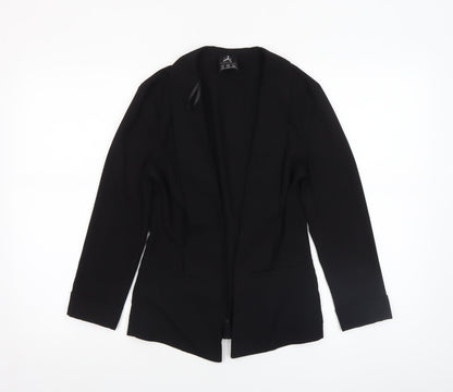 Additional front view of Atmosphere Women's Black, size 6, Shawl Collar Blazer Jacket
