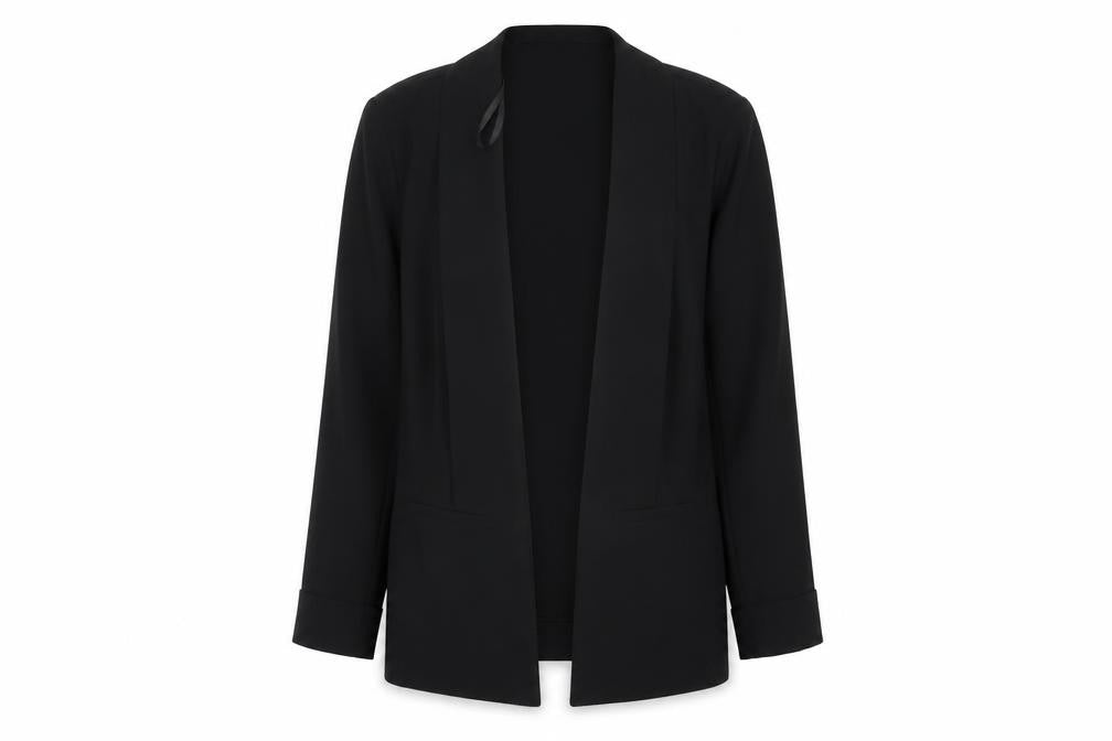 Atmosphere Women's Black Size 6 Shawl Collar Blazer Jacket