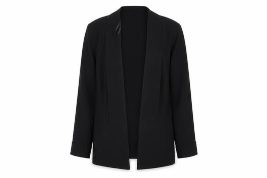 Atmosphere Women's Black Size 6 Shawl Collar Blazer Jacket