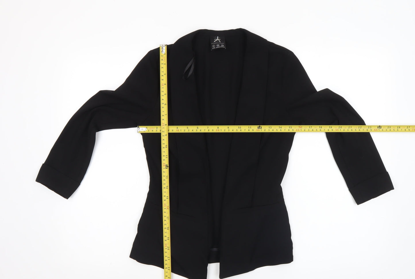 Atmosphere Women's Black Size 6 Shawl Collar Blazer Jacket