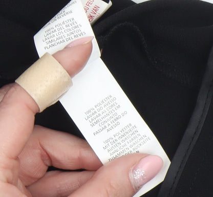 Brand and care label for Atmosphere Women's Black, size 6, Shawl Collar Blazer Jacket
