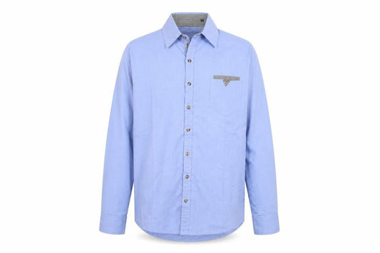 Dablju by Jiniy Men’s Blue Long Sleeve 2XL Button-Up Shirt