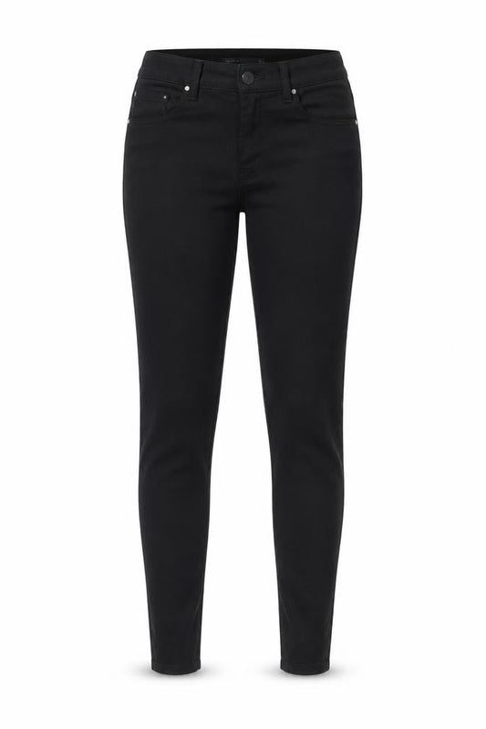 Dunnes Stores Women's Black Skinny Jeans Size 10 Regular Denim
