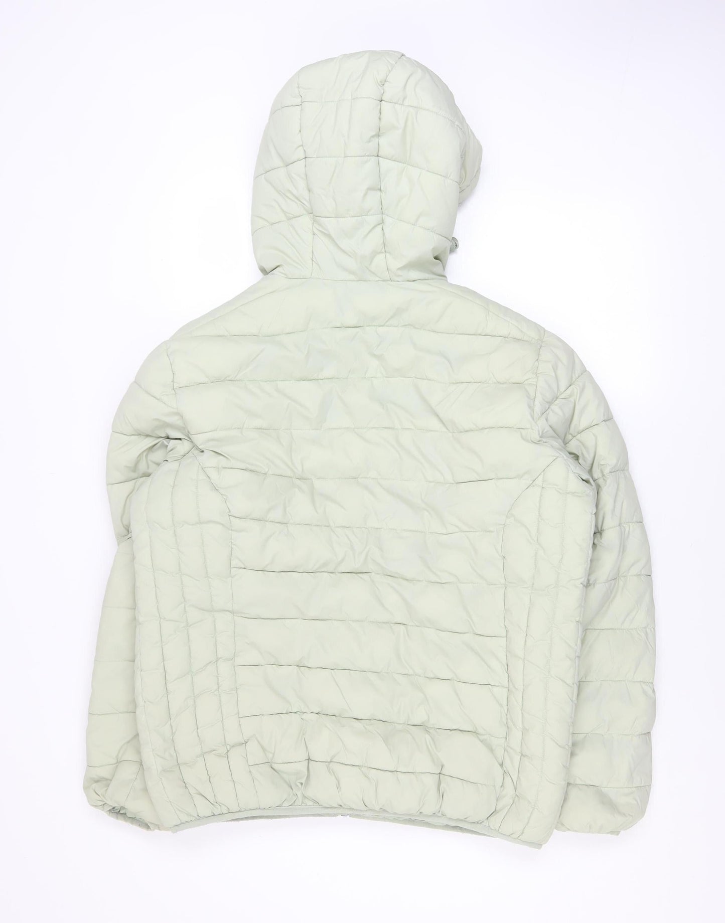 U.S. Polo Assn. Women's Green Size 14 Hooded Puffer Jacket