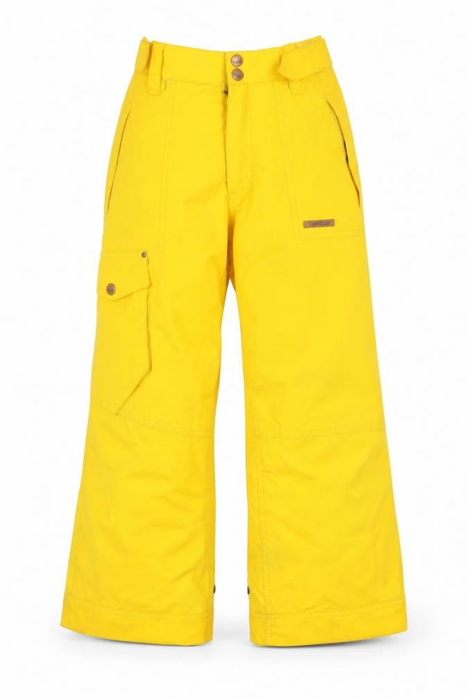 Wed'ze Boys Yellow Waterproof Ski Snow Pants 6 Years Winter Trousers