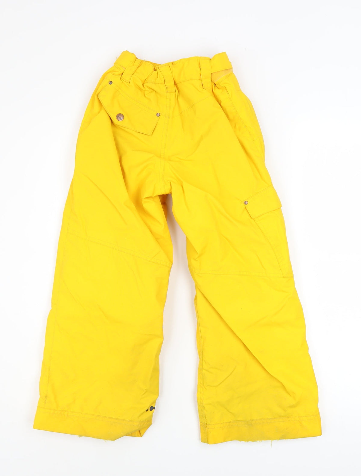 Wed'ze Boys Yellow Waterproof Ski Snow Pants 6 Years Winter Trousers