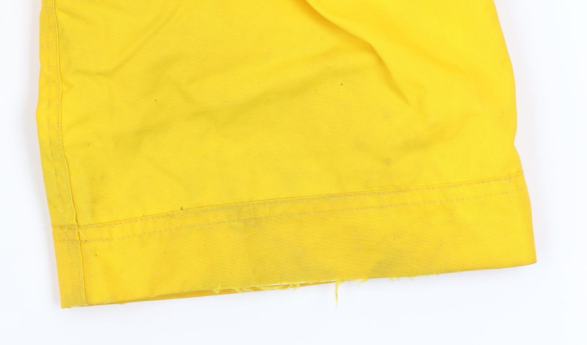 Wed'ze Boys Yellow Waterproof Ski Snow Pants 6 Years Winter Trousers