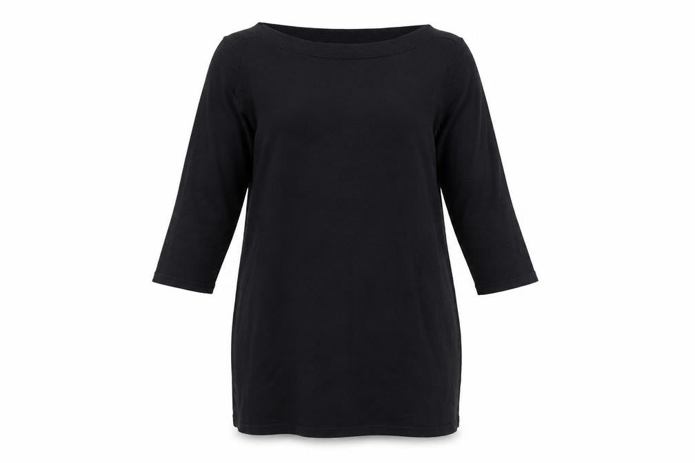 Next Women Black Size 14 Shift Knee Length 3/4 Sleeve Dress