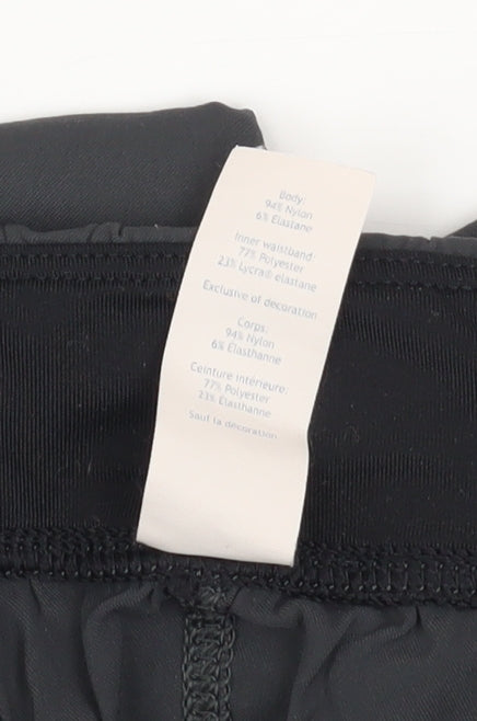 Ivivva by Lululemon Womens Black Size 12 Biker Activewear Shorts