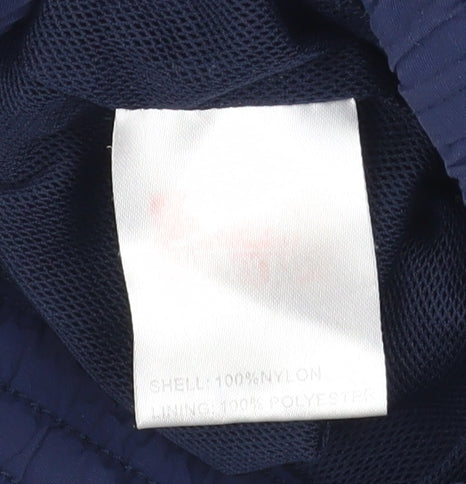 Slazenger Men's Navy Blue Athletic Shorts Size S Lightweight Nylon