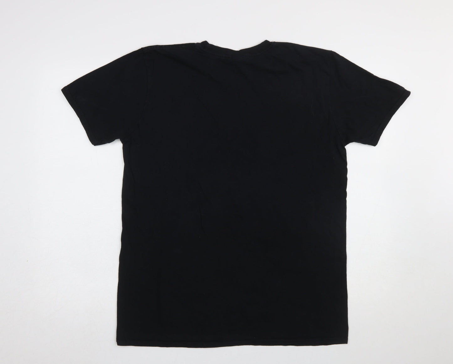 Gildan Men's Black Game of Thrones Graphic Print T-Shirt Size L