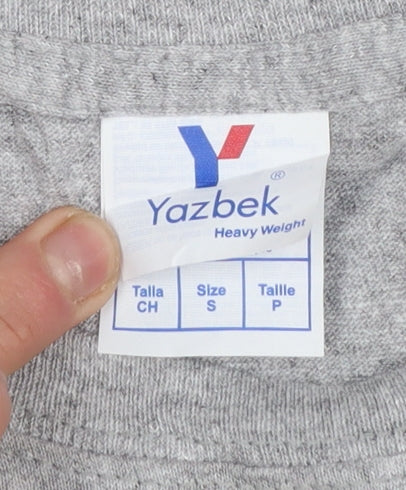 Yazbek Teens Grey Orlando Florida Graphic T-Shirt Size S