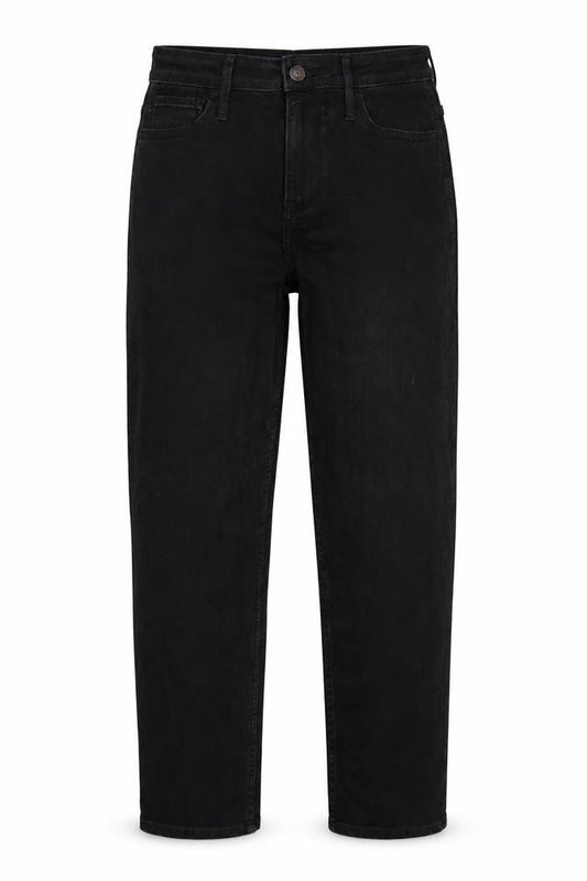 Hollister Womens Black High Rise Mom Jeans Size 5R