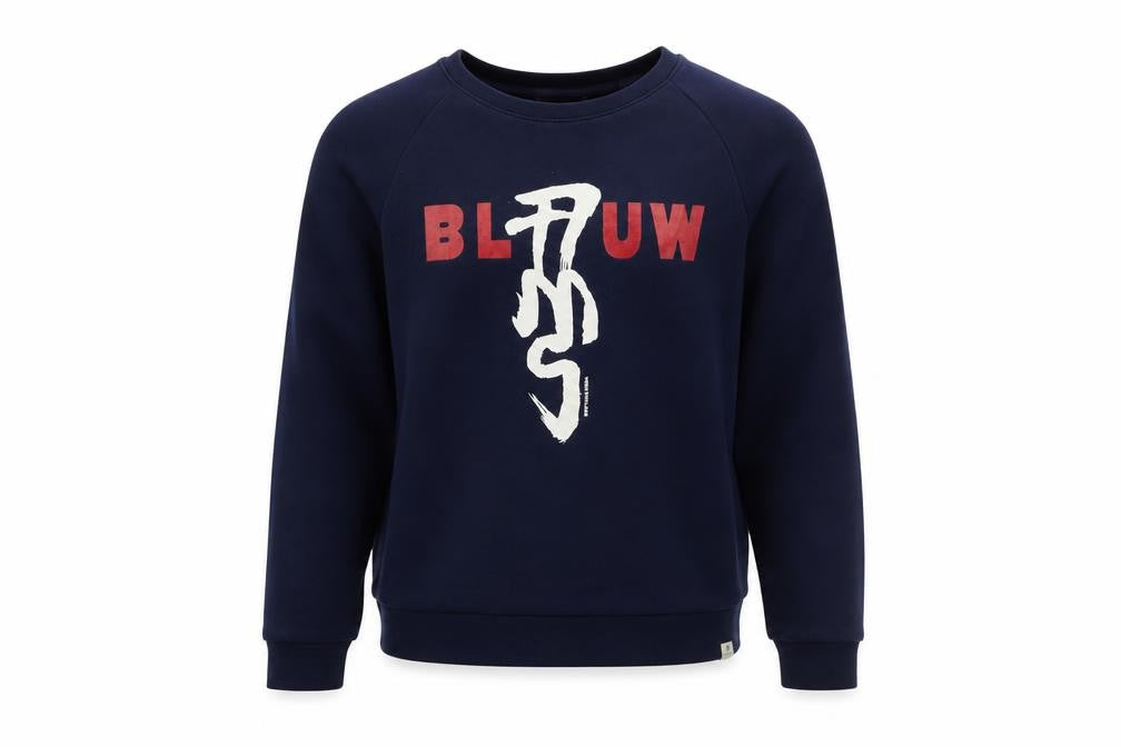 Scotch & Soda Girls Blue Logo Pullover Sweatshirt Size 12 Years