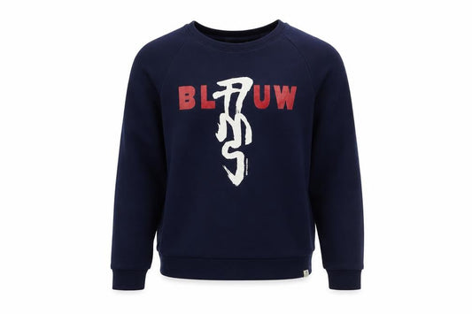 Scotch & Soda Girls Blue Logo Pullover Sweatshirt Size 12 Years