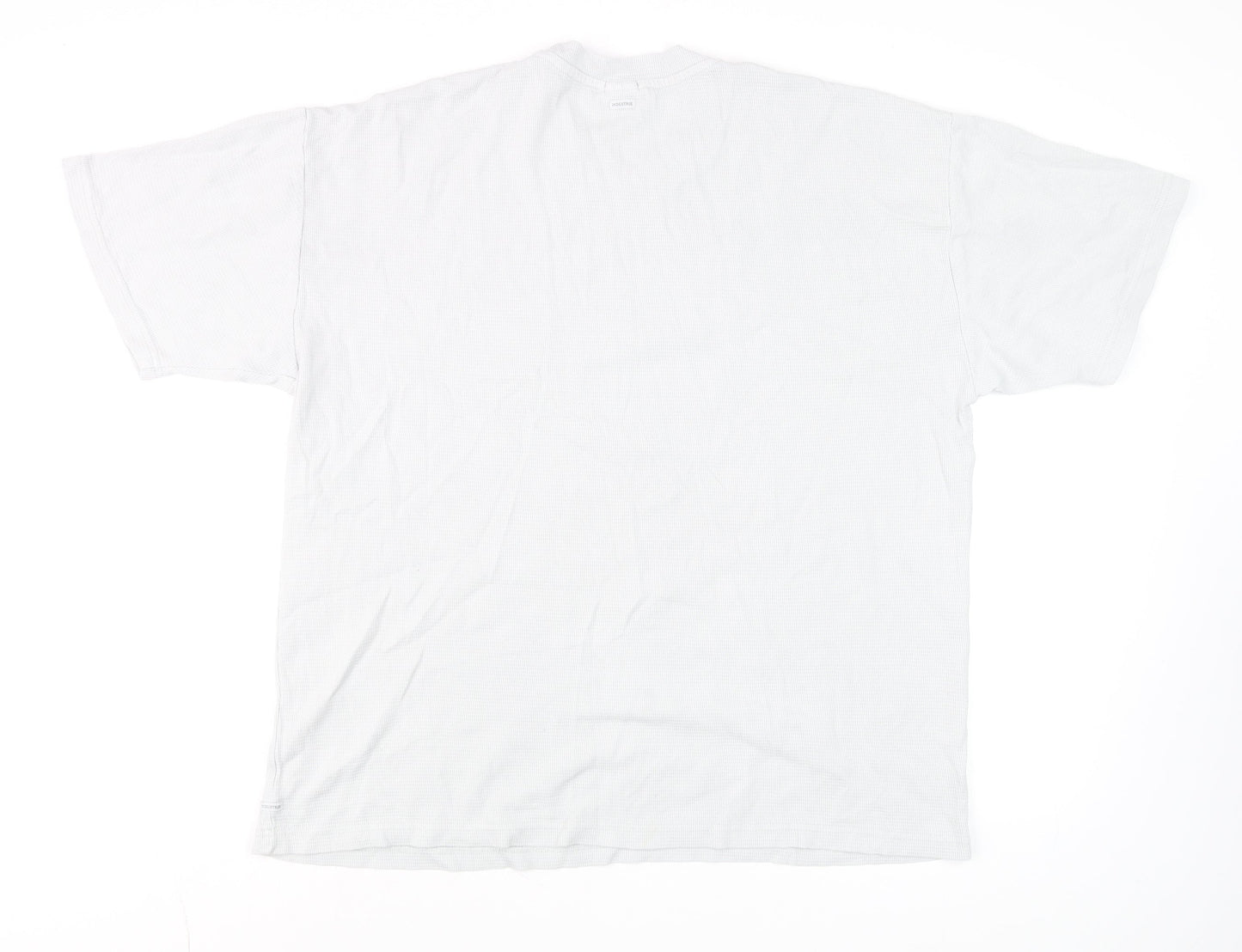 Industrie Men’s White Cotton Crew Neck T-Shirt Size L