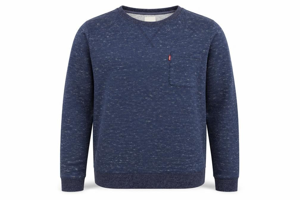 Levi's Men's Blue Crew Neck Sweatshirt XL Long Sleeve Pullover