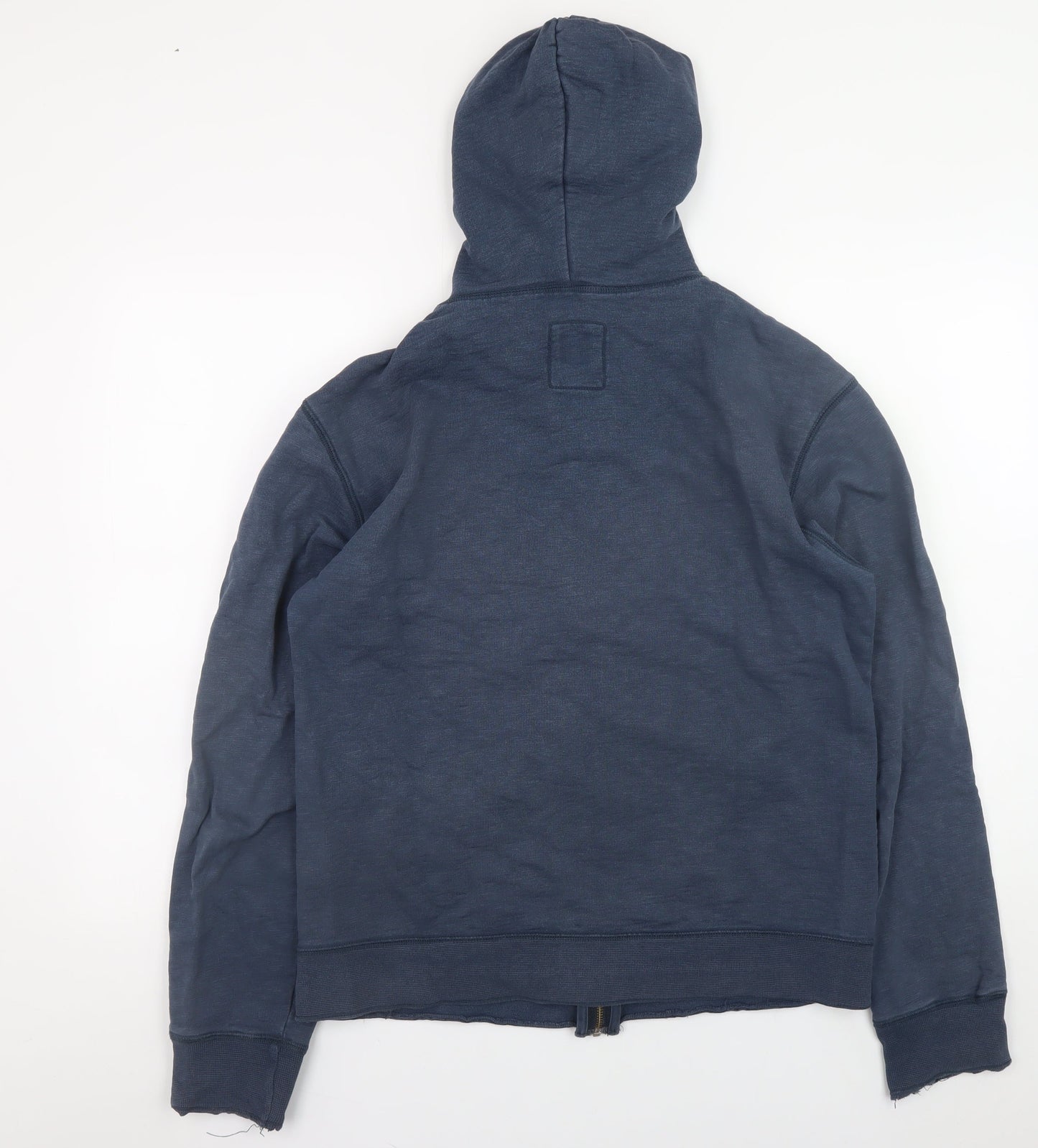 GAP Men's Blue Cotton Full Zip Hooded Jacket Size M