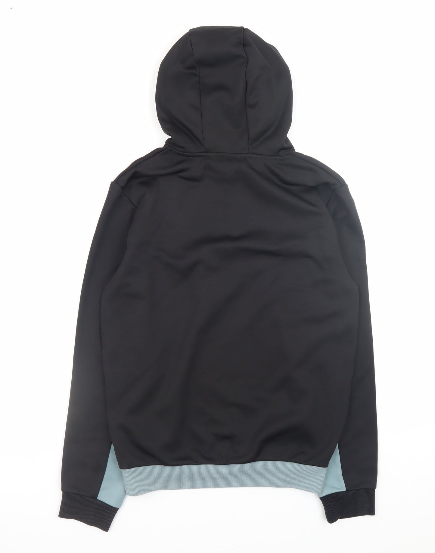McKenzie Teens Black Pullover Hoodie Jumper Size L Cotton Blend