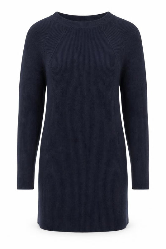 Marks & Spencer Women's Blue XS Jumper Dress Knit Long Sleeve