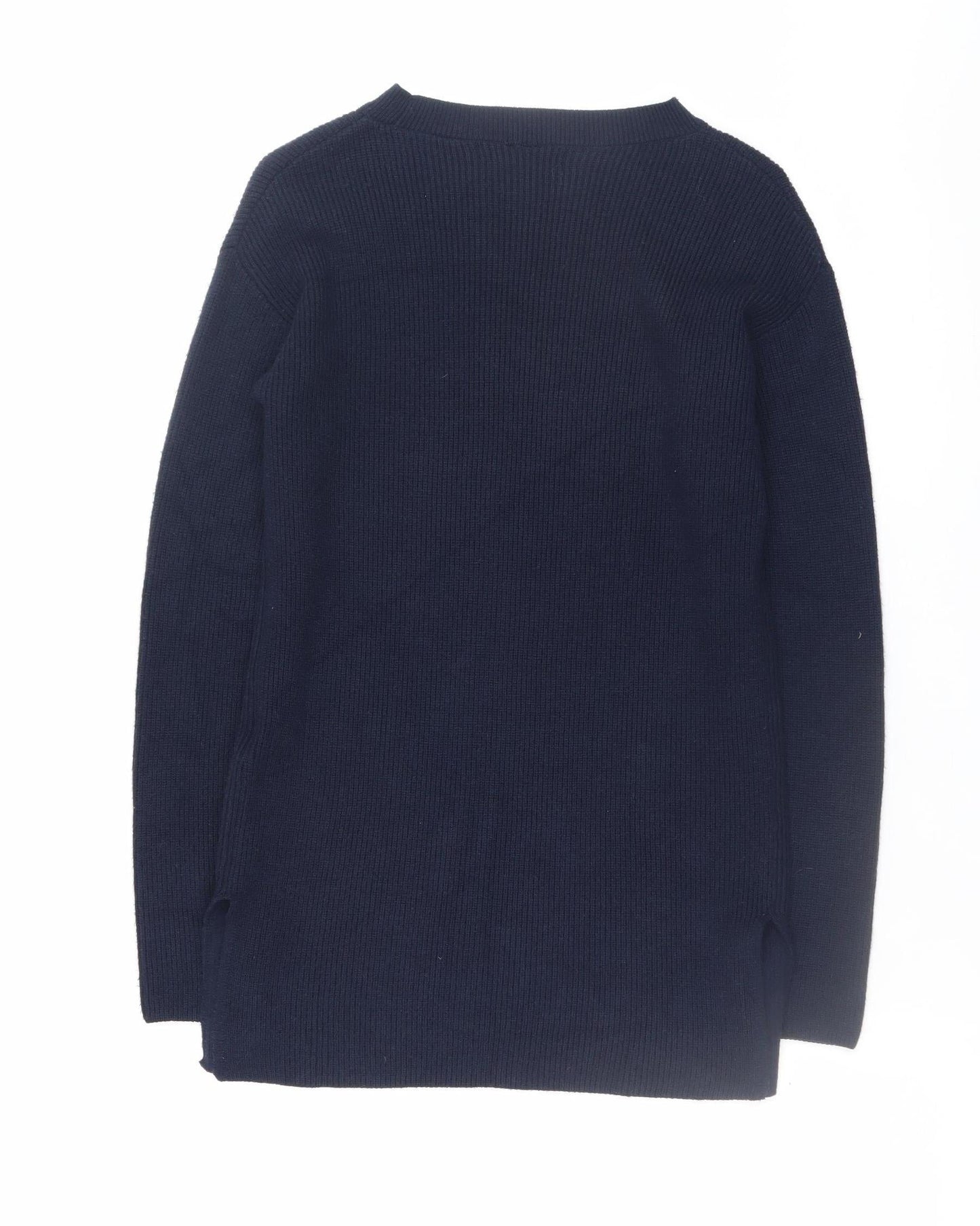 Marks and Spencer Women's Blue XS Jumper Dress Knit Long Sleeve
